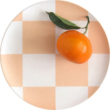 Load image into Gallery viewer, Bamboo Side Plate - Pink Check