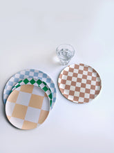 Load image into Gallery viewer, Bamboo Side Plate - Pink Check