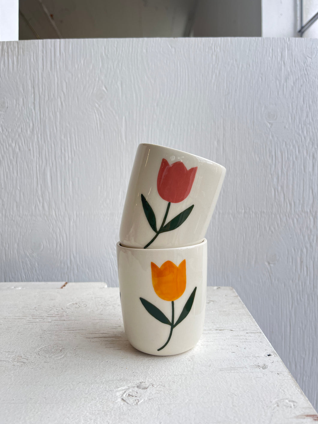 Tulips Tumbler/Travel Cup - Ready to ship