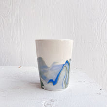 Load image into Gallery viewer, Blue &amp; Olive Tumbler/Travel Cup - Ready to Ship
