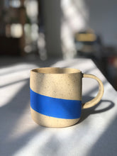 Load image into Gallery viewer, Blue, Peach &amp; Salmon Wave Mugs - Holiday Pre-Order
