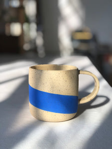 Blue, Peach & Salmon Wave Mugs - Holiday Pre-Order