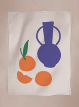 Load image into Gallery viewer, Vase &amp; Fruit Tea Towels
