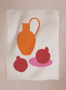 Vase & Fruit Tea Towels